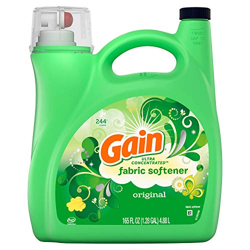 Gain Liquid Fabric Conditioner, Original Fabric Softener (244 loads, 165 fl. oz)