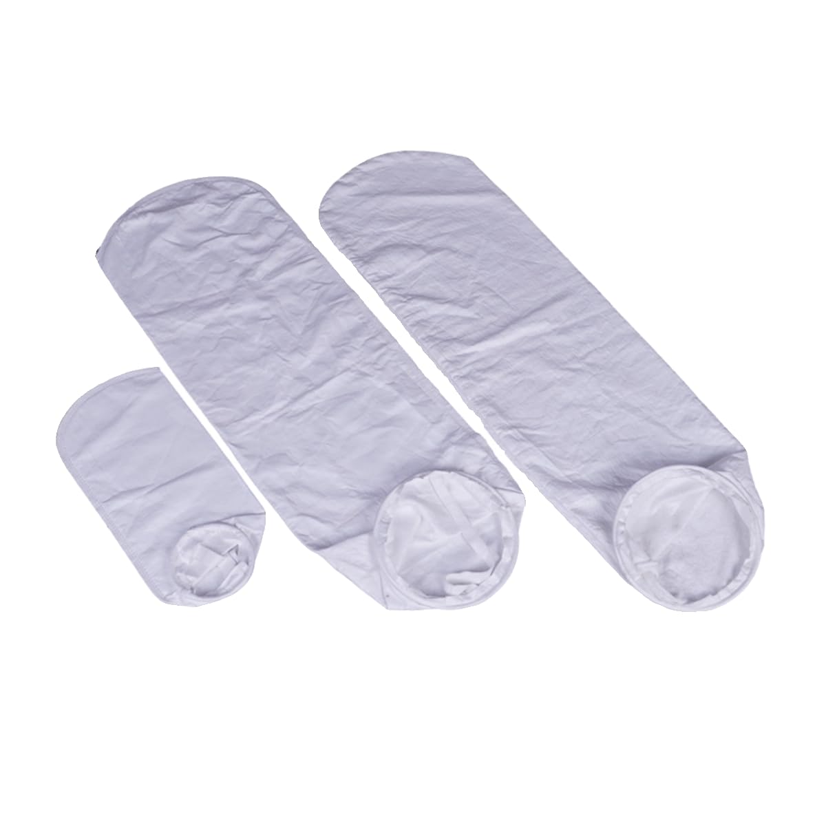 PTFE Polytetrafluoroethylene Filter Bags High-Temperature Resistant PTFE Filter Pouch for Industrial Liquid Filtration (50µm, 180 * 430mm)