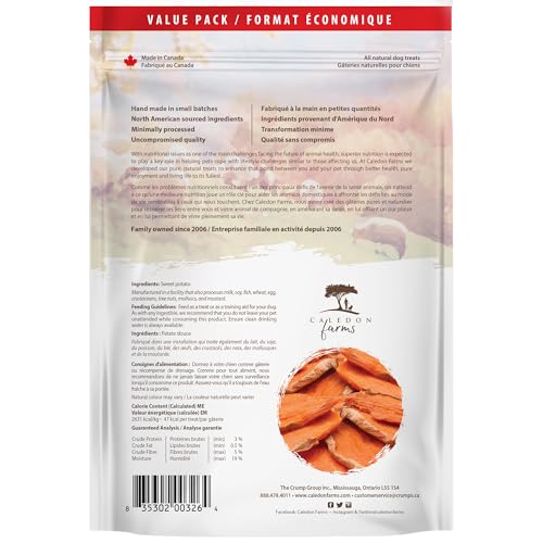 Caledon Farms VP SP 795 Value Pack Sweet Potato Chews 28Oz/795G thumb #1