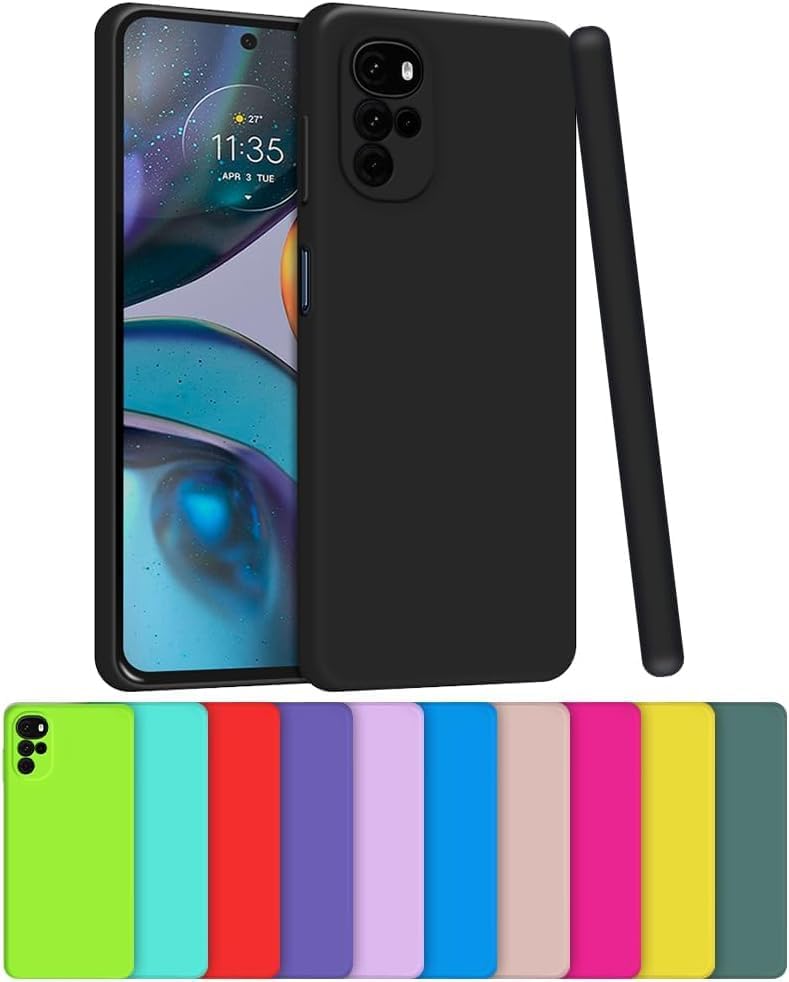 Capa Capinha Case Compatível Motorola Moto G22 Silicone Aveludado...