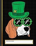 Photo Gallery leprechaun beagle shamrock glasses st patricks day dog composition notebook Photo Gallery leprechaun beagle shamrock glasses st patricks day dog composition notebook