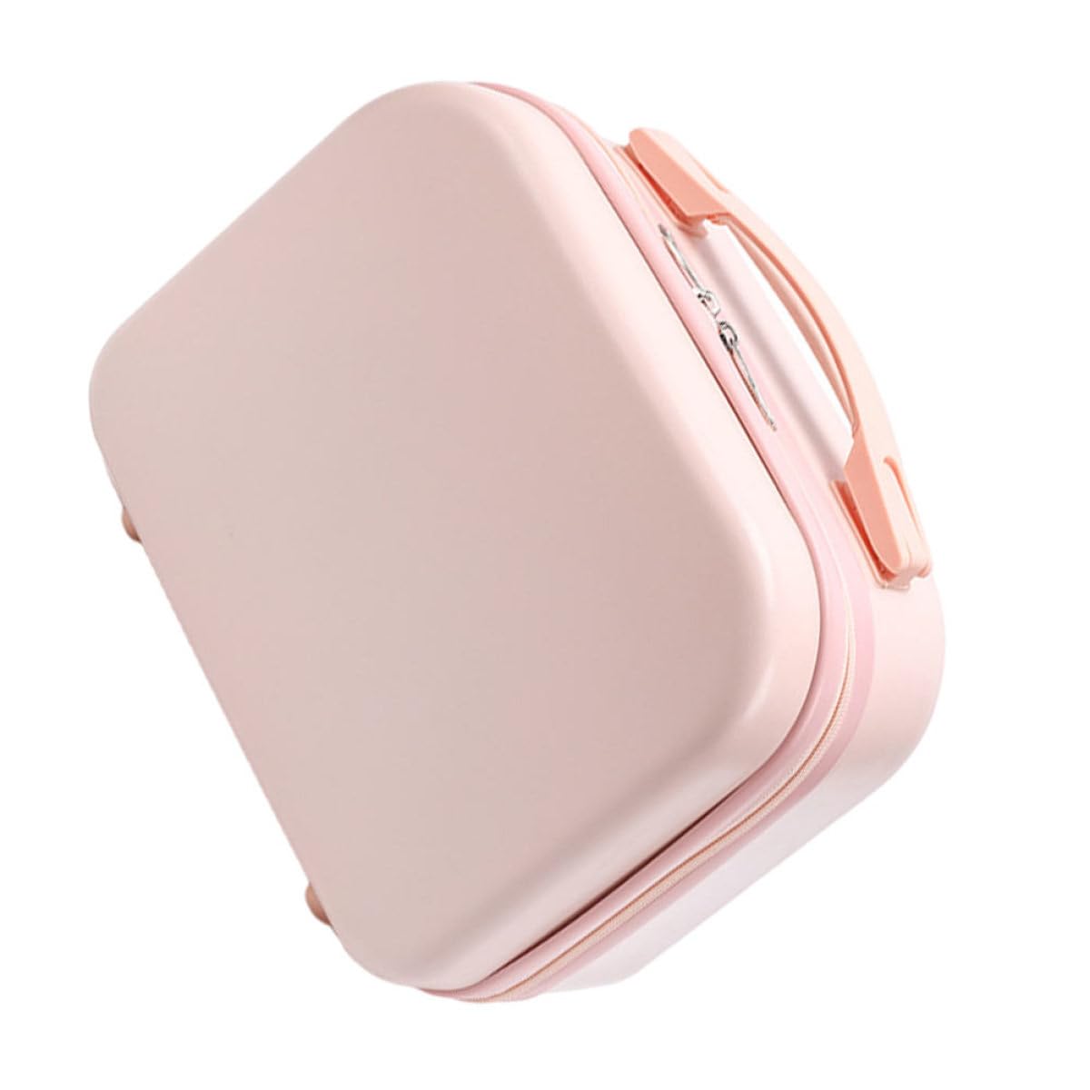 Ciieeo Leichte Kleiner Kosmetiktasche für Damen aus Abs Tragbar und Kompakt zum Reisen und Campen Praktische Make Up Aufbewahrung für Frauen