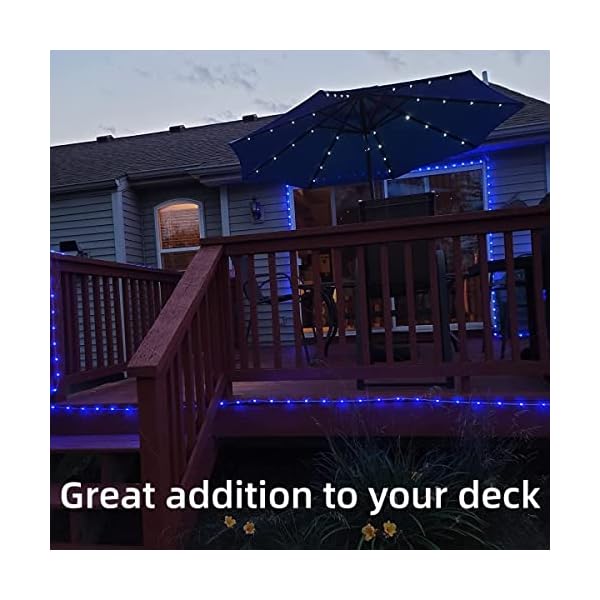 Wakaka 2 pack 100 led battery operated rope lights - image 6