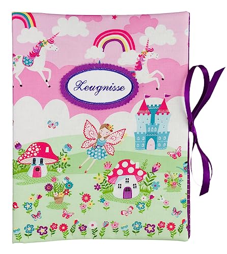 Bettina Bruder Zeugnismappe Einhorn 30 Sichthüllen