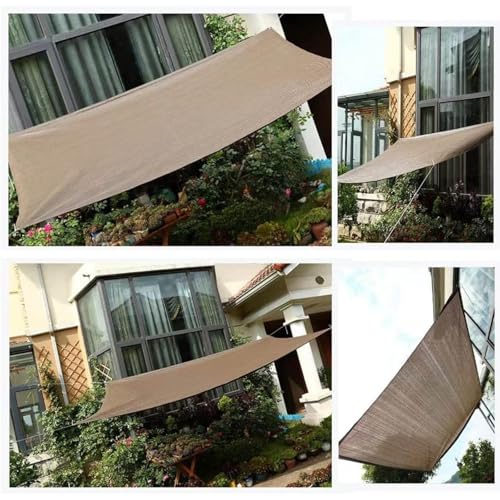 Malla para patio y cubierta de plantas exterior - Tela para toldo de jardín 8m x 9m 8