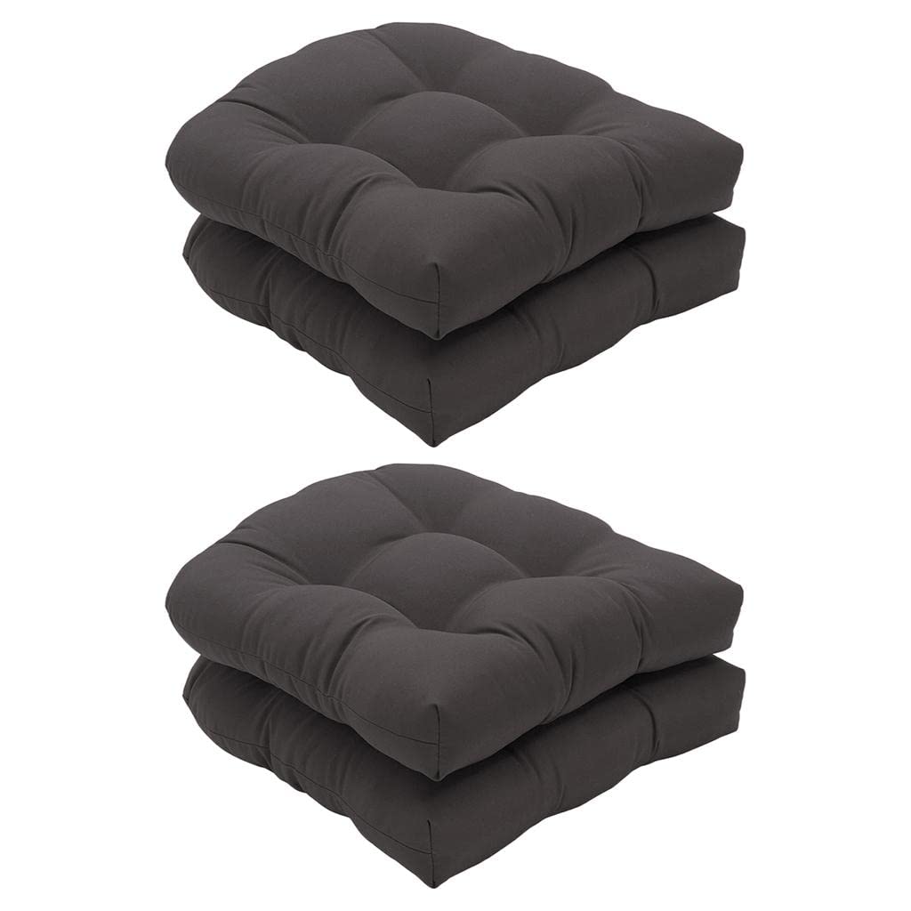 Enakshi® 4pcs Dining Room Garden Patio Soft Chair Seat Pad Cushion Home Decor Grey|Home & Garden | Yard, Garden & Outdoor Living | Patio & Garden Furniture | Cushions & Pads-image-19