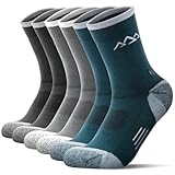 innotree 3 Pack Men's Merino Wool Hiking Socks, Micro...