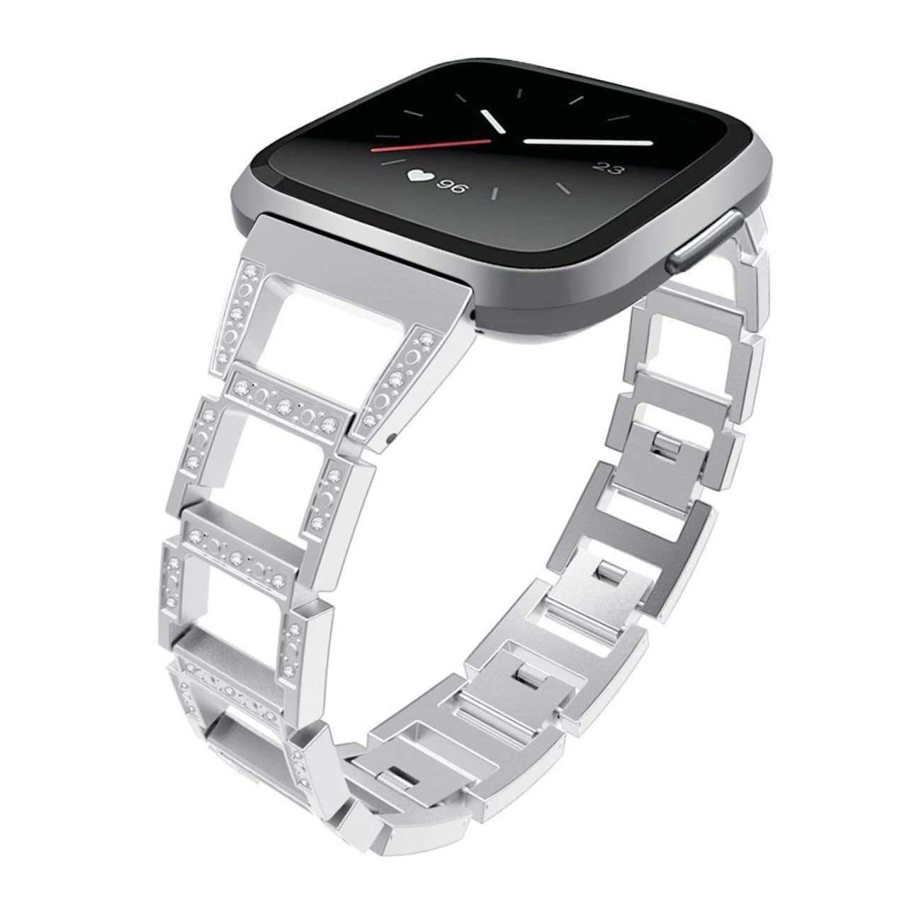 Hemobllo 2 Pcs Bracelet En Cuir Montre En Cuir Bande Smartwatch Accessoires Bracelet En Montre- En Acier Inoxydable e Smart Watch Band Intelligent