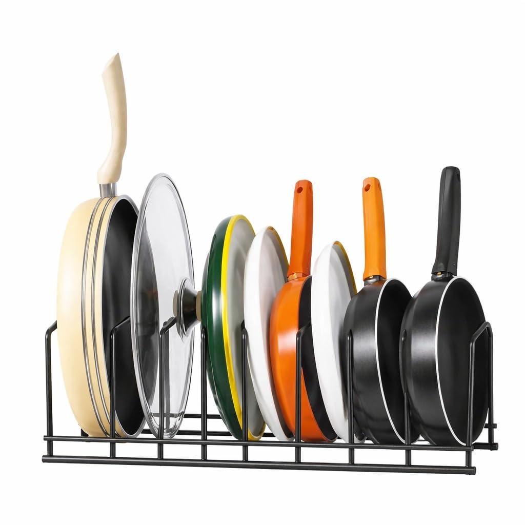 MFS Craft World 13 Inch Long Plate Freestanding, Tiered Shelf Holder Creative In Innovation Alloy Steel Rack With 5 Sections And Anti-Rust Powder Coated Silver (King)-image-49
