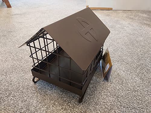 HENRY BELL HERITAGE CAGED GROUND BIRD FEEDER.PIGEON PROOF