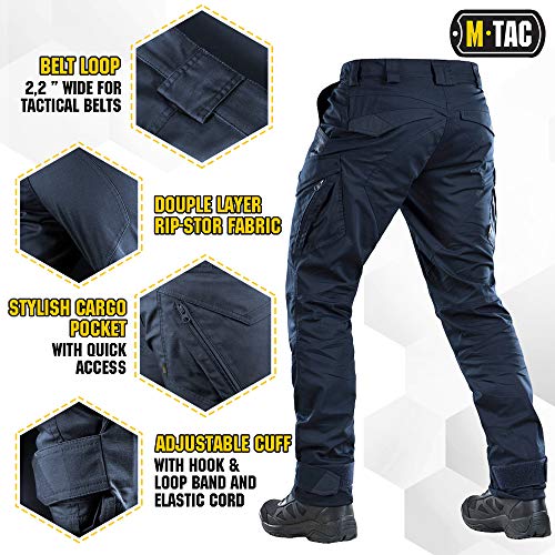 M-Tac Aggressor Flex Tactical Cargo Pants for Men - Cotton Work Pants, Hunting and Outdoor Use, Durable Multi Pocket Design4