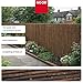 NOOR Weidenmatte Deluxe Natur 0,90 x 3,00 m - Natürlicher Sicht- und Windschutz aus Weidenzweigen für Garten, Terrasse & Balkon - verwebt mit verzinktem Draht