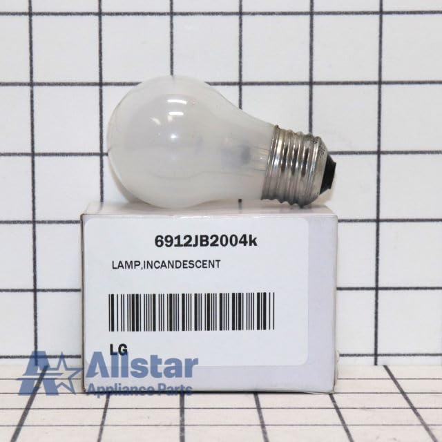Allstar Appliance Parts 6912jb2004k Refrigerator Light Bulb on Fridge.com - View 2