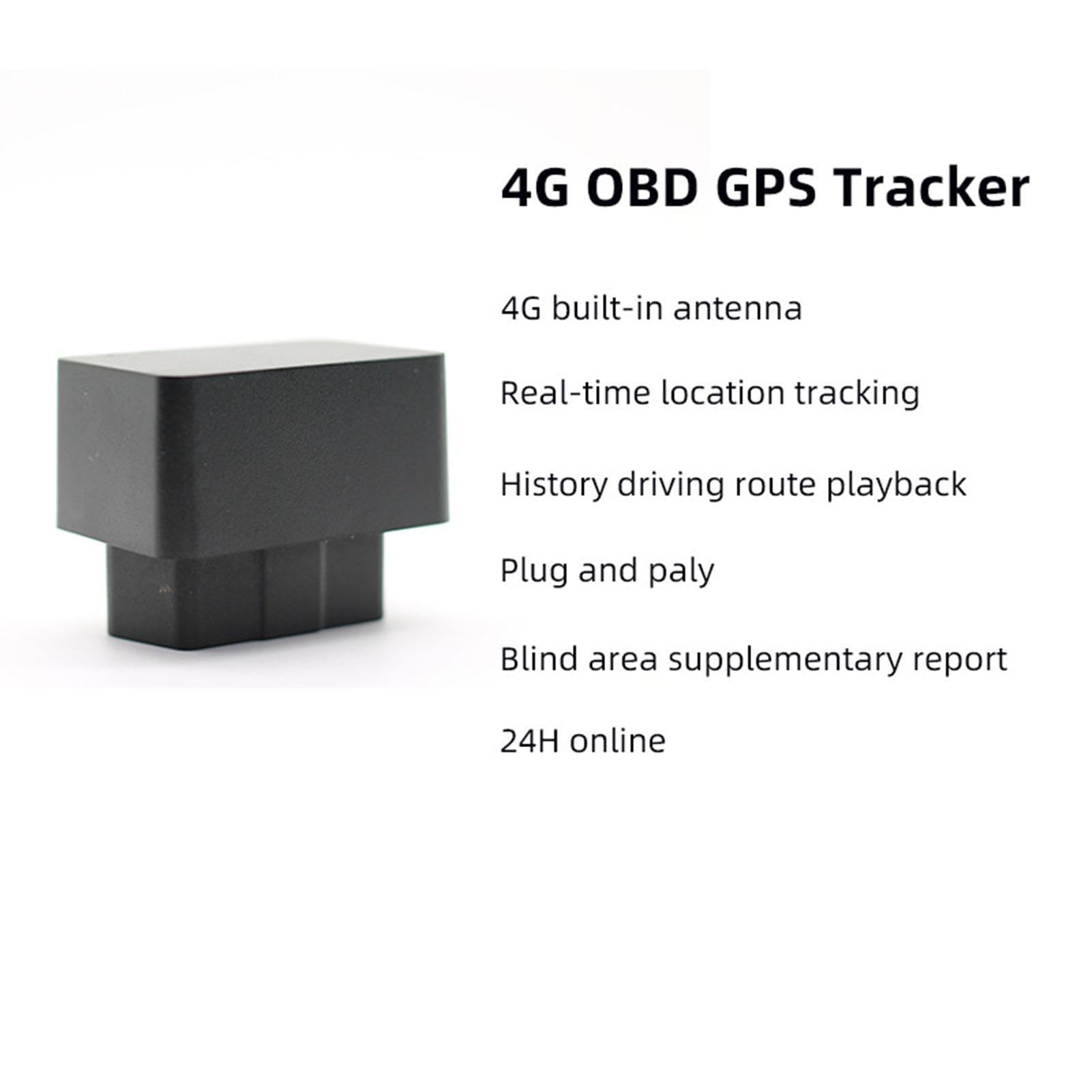 Localizzatore GPS Per Auto Tracker Portatile per Auto con Riproduzione del | 4G Localizzatore GPS Sensibile e per Automobile