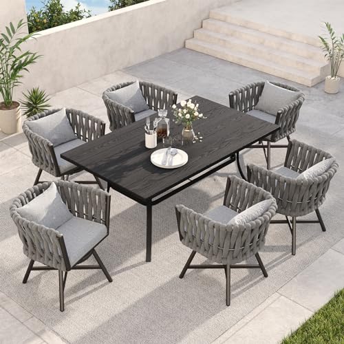 Grand patio 7-Piece Outdoor Dining Set for 6,...