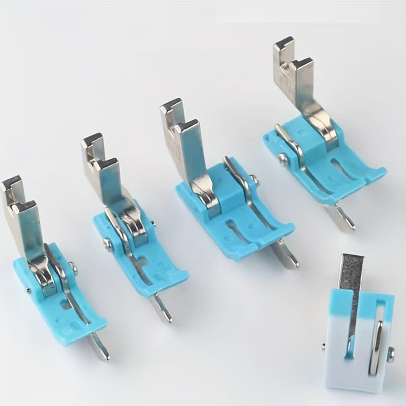 Set 5 Piezas Pies Prensatelas Industrial Para Máquina De Coser miniatura 1