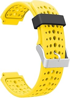 EEOMOiK Pulseiras para Garmin Forerunner 235 Pulseira de silicone para Forerunner 220/230/235/620/630/735XT/235 Lite Pulseira de substituição