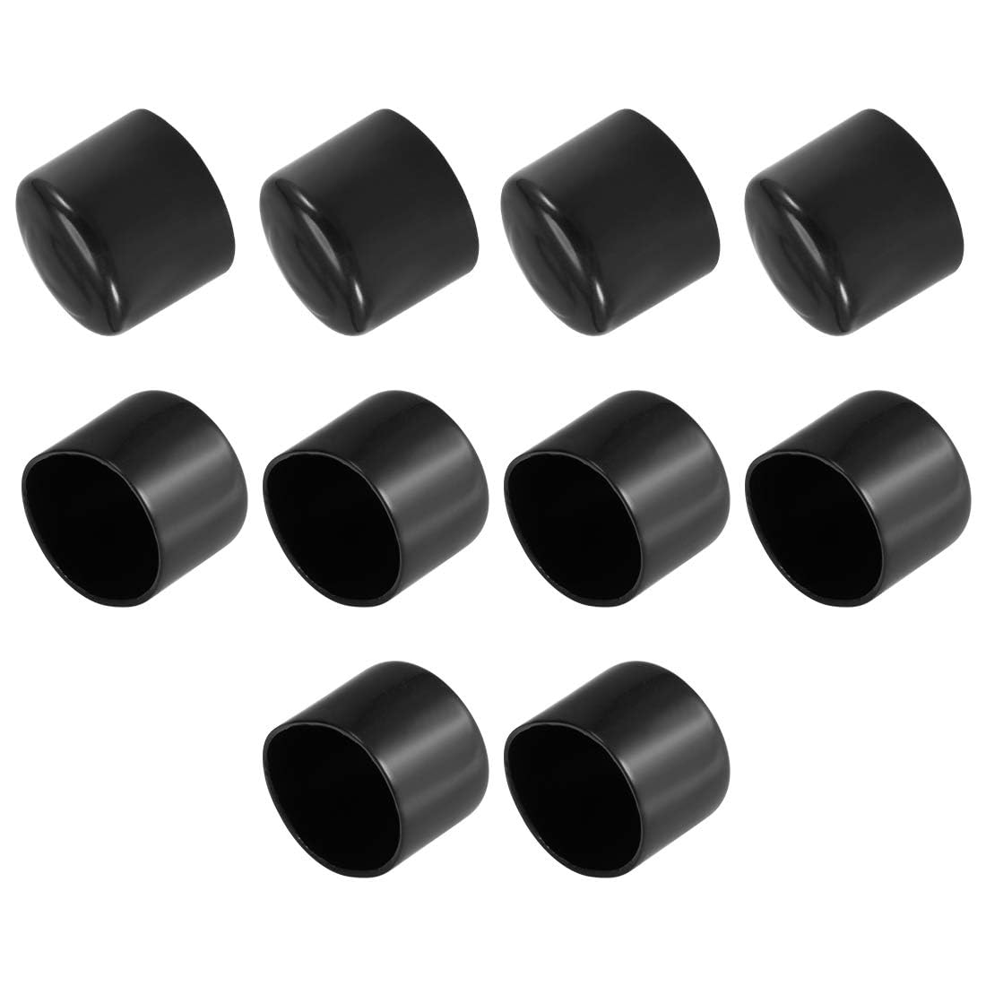 TOP-VIGOR 10Pcs Rubber End Cap 48mm ID