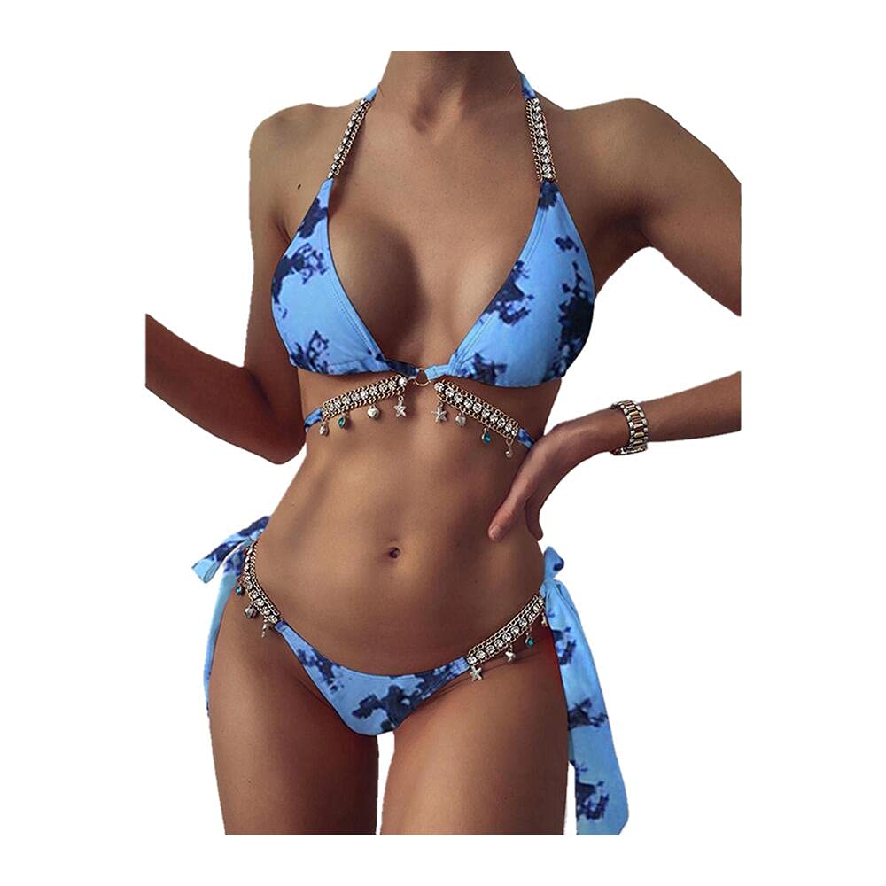 ダイヤ　水着 Amazon.co.jp: LXDZXY 水着、ビキニクリスタルラインストーン