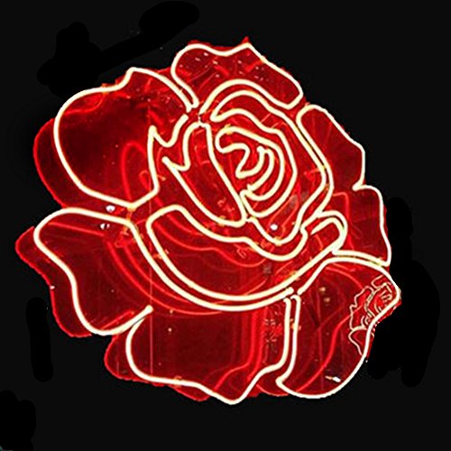 Red Rose Real Glass Beer Bar Pub Flower Shop Store Room Wall Windows Display Neon Signs 19x15 Red Rose Real Glass Beer Bar Pub Flower Shop Store Room Wall Windows Display Neon Signs 19x15