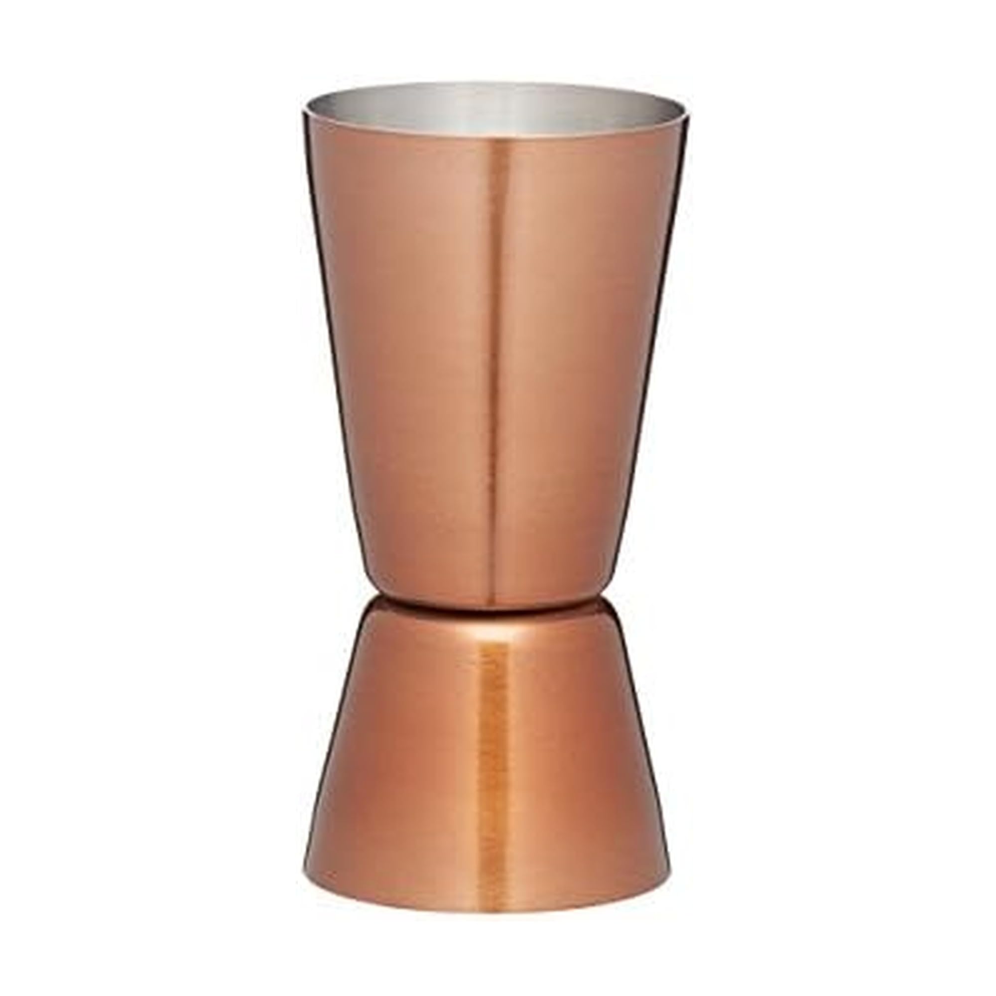 Double doseur cuivre Barcraft 5211417 aux finitions soignées pour bar