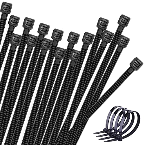 Hama Fascette Serracavi Nylon - 50 Pezzi - Lunghezza 200 Mm - Colore Nero - Autobloccanti