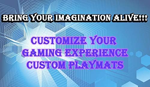 Custom Playmat 14" x 24" Your Design Printed Any Image Tournament and Card Game Legal image 4