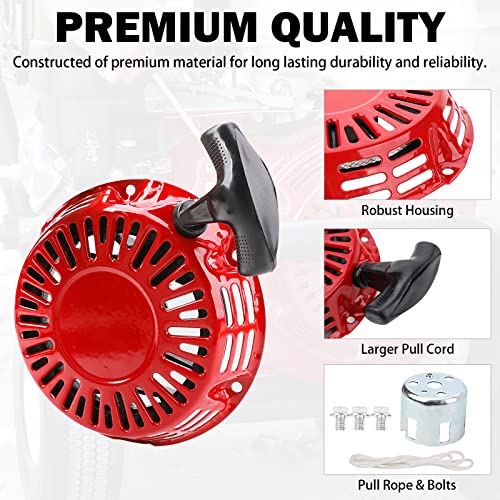 Image of Yinlowa Recoil Starter with Start Cup for Honda GX120 GX160 GX200 Engines