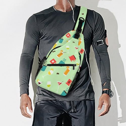 Bolso bandolera unisex ligero para hiking y viaje miniatura 7