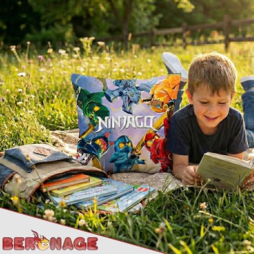 Coussin Ninjago doux pour peau sensible, la solution déco saine - 7