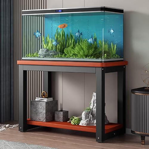 Support pour aquarium robuste et durable à plusieurs niveaux noir - 4