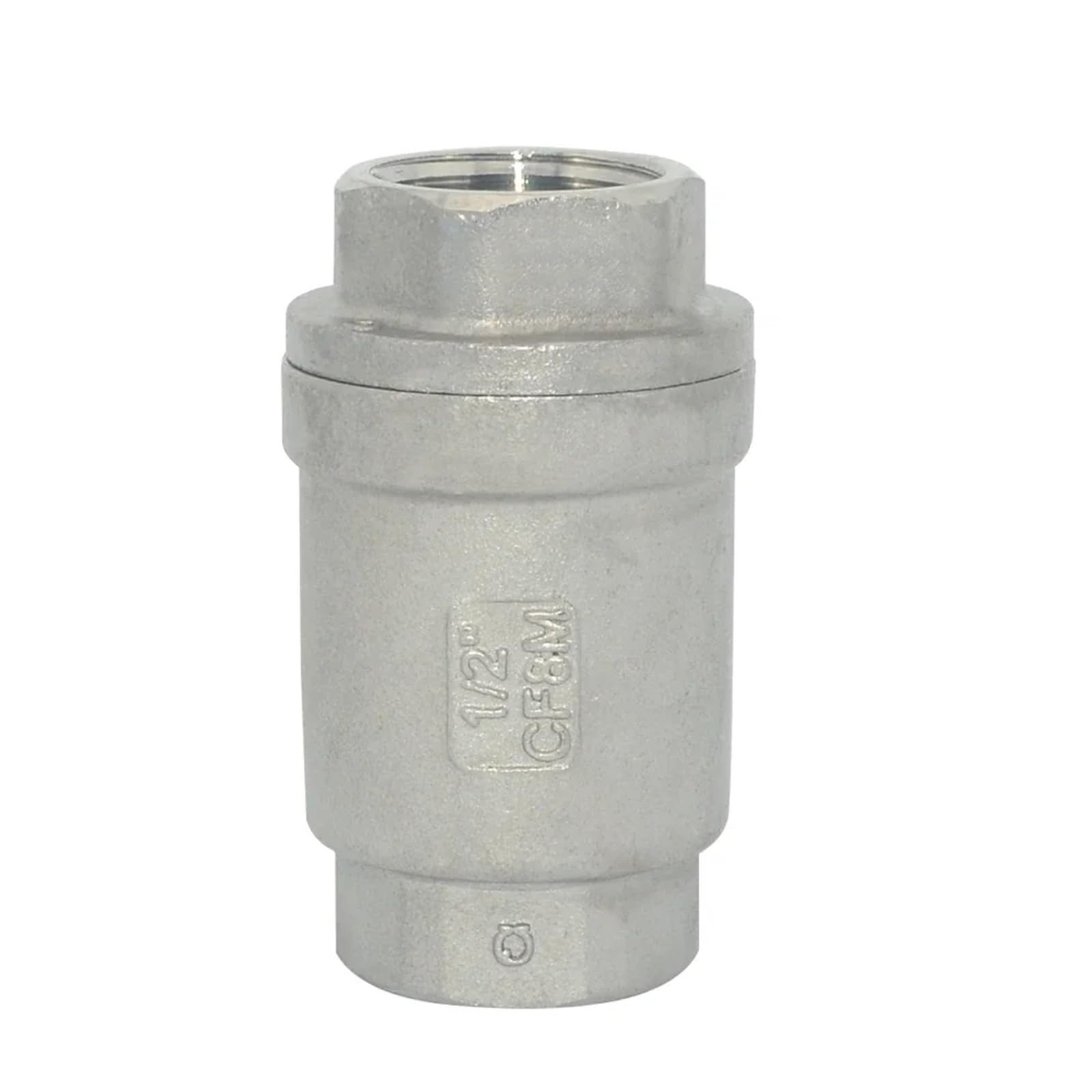 Valvola di ritegno verticale in acciaio inossidabile 304 H12 for pompa dell'acqua da 1/2, 1 3/4, 2 1-1/4, 1-1/2 pollici, valvola unidirezionale, 1 pezzo(1/2")