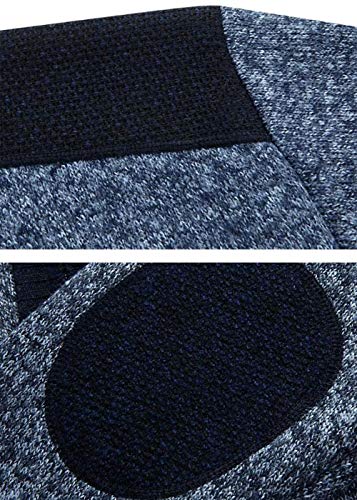 Image of Vcansion Men's Classic Cardigan Sweaters Stand Collar Slim Fit Casual Knitted Sweater