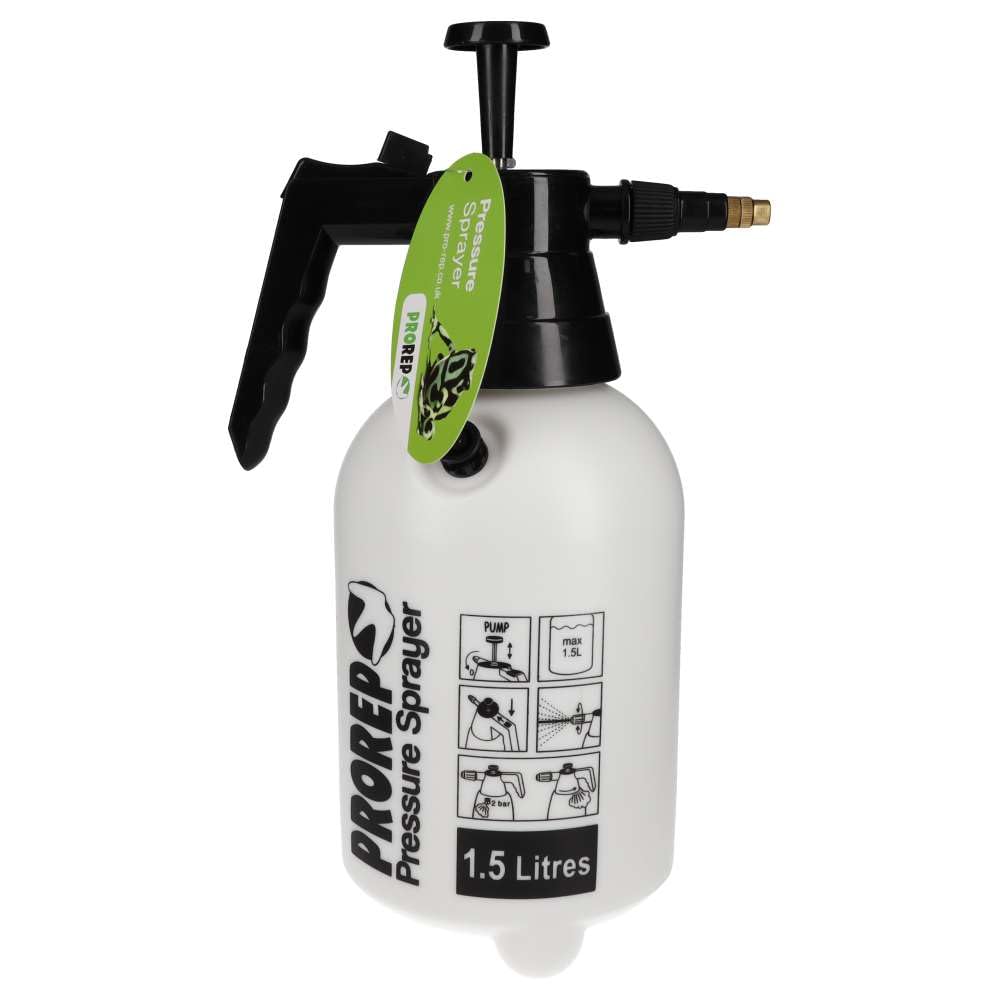 ProRep Pressure Sprayer 1.5L | Reptile & Amphibian Enclosure Mister | Adjustable Fine Mist Spray Bottle | Vivarium & Terrarium Humidity Control | Tropical & Bioactive Setup Sprayer