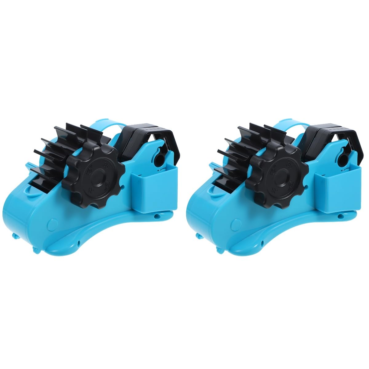 SHINEOFI 2 Stück Bandspender Sich Bewegendes Band Klebrig Spenderband Nachfüllen Streifen Multi Schnitzmesser Klingenbandhalter Schärfen Bandschneidewerkzeug Bandausgabehalter Sky-blue Abs