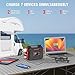 DenGaWa Power Bank with AC Outlet 250Wh, Solar Generator Power Bank, 300W Portable Power Station,110V Small Portable Generator for Home Use Camping Emergency Hunting Outdoor