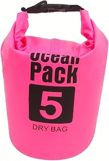 Dry Bags - 5L/10L/15L/20L/30L Suitable for Kayaking, Boating, Fishing, Swimming, and Camping Floating Lightweight Bags - Portable Upstream Rafting Bags (Red,20L)