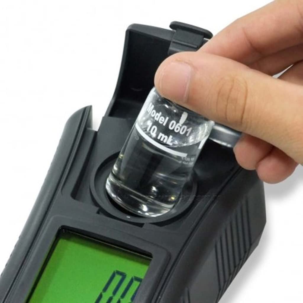 *Envío el mismo día* Analizador de turbidez portátil, turbidímetro de 0 a 1000 NTU para análisis de calidad del agua | Modelo: TU-2016