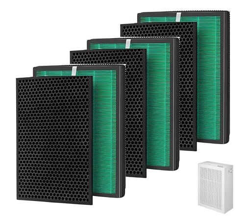 Image of finehepa Value Pack Filter New Set (3Pcs) - Premium High Efficiency Replacement Filter Set Compatible With Coway Airmega 150 Air Purifier ||Premium Filter||.