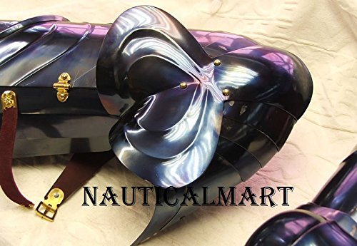 NauticalMart Medieval Fully Functional Upper Leg Plate Armor Pair Leg Guards