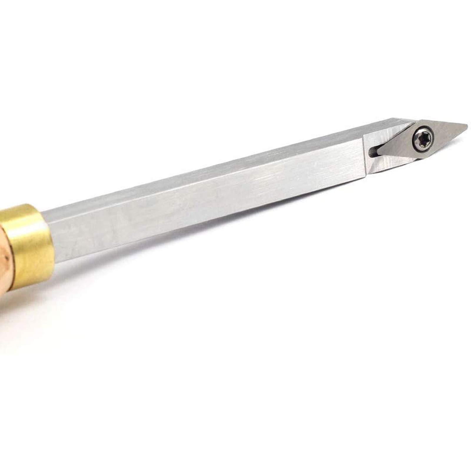 12 Inserti In Carburo Per Utensili Da Tornio - Per Lavorazione Legno - Foto 9