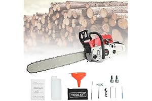 Gas Chainsaw 20Inch, Multifunctional Petrol Chainsaw For Trees