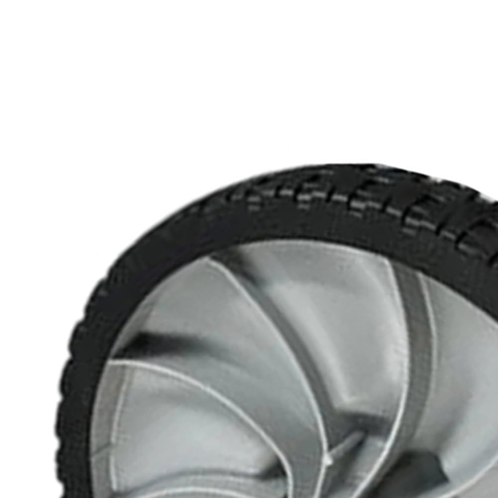 Rueda trasera para cortacésped de 11 x 1.75 pulgadas, repuestos de plástico resistente para cortacésped compatible con 634-04625 ajuste de larga duración (2 piezas)