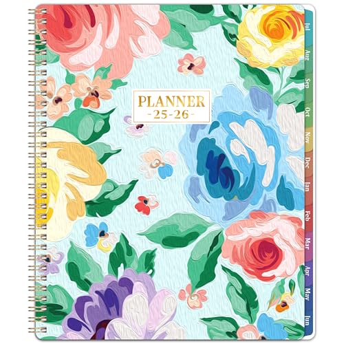 2025-2026 Planner - From JULY 2025 to JUNE 2026, 9" x 11" Planner...