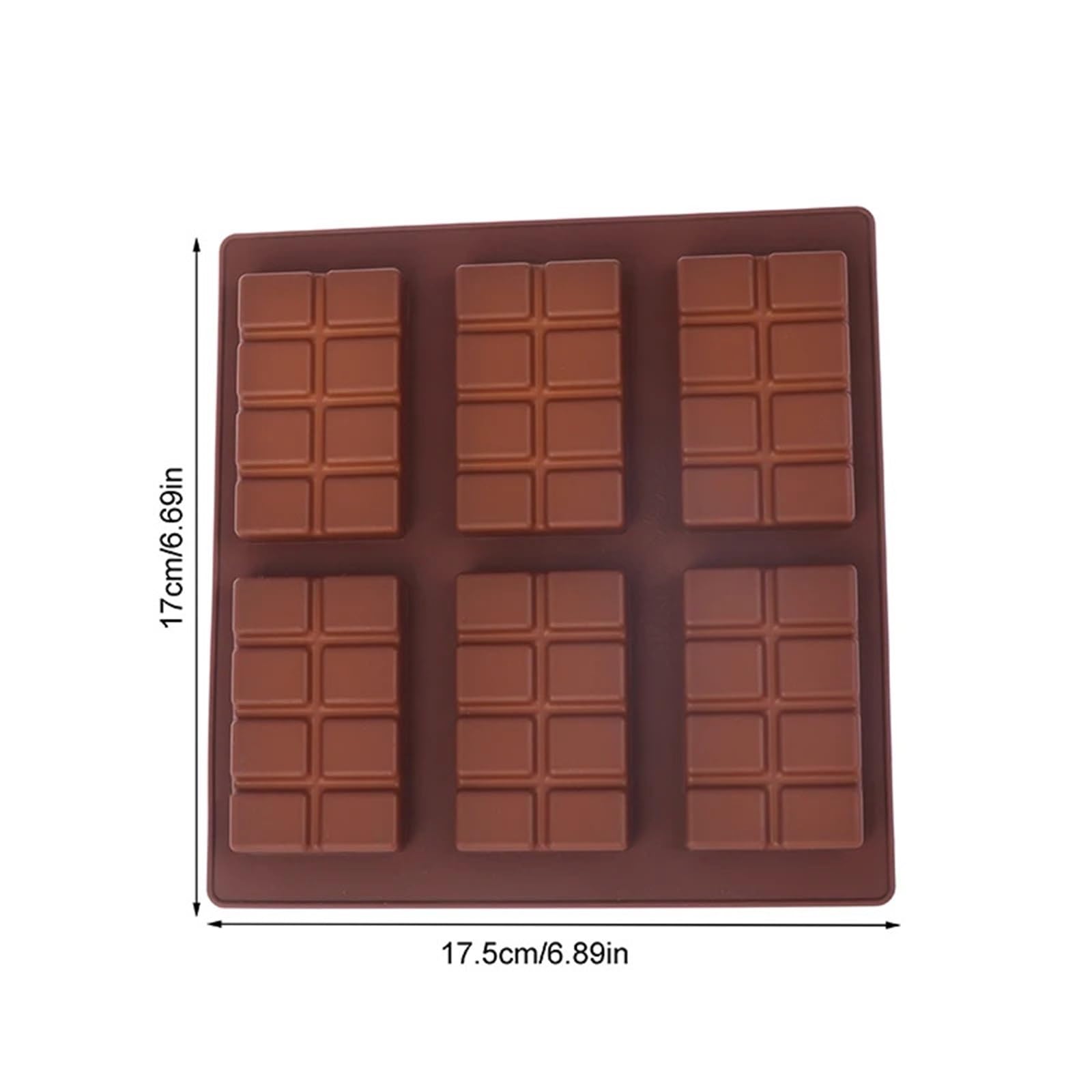 Stampo in silicone rettangolare da 3 pezzi, fai te, for barrette di cioccolato e caramelle, stampo proteico, for fusione cera, bomba grasso, snack, utensili cucina Per La Produzione Del Cioccolato