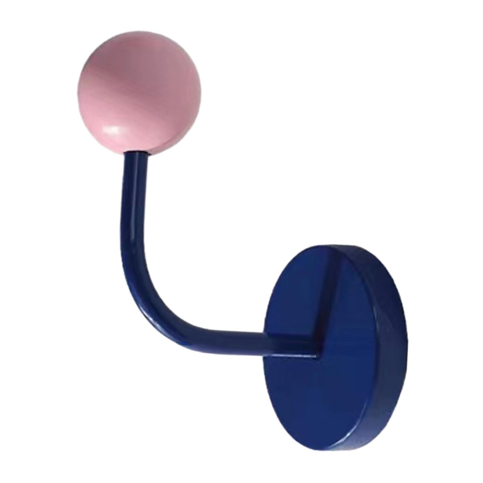 WOVEBIUS Magnet Hook Magnetic Key Holder for Cabin Fridge Classroom Whiteboard Blue,7.5x5x10cm