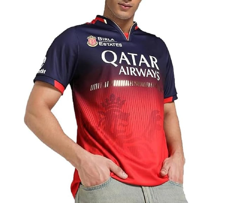 RJMNew Sports Jersey 2025 Virat 18 Tshirt for (Kid's,Men&Boy's)