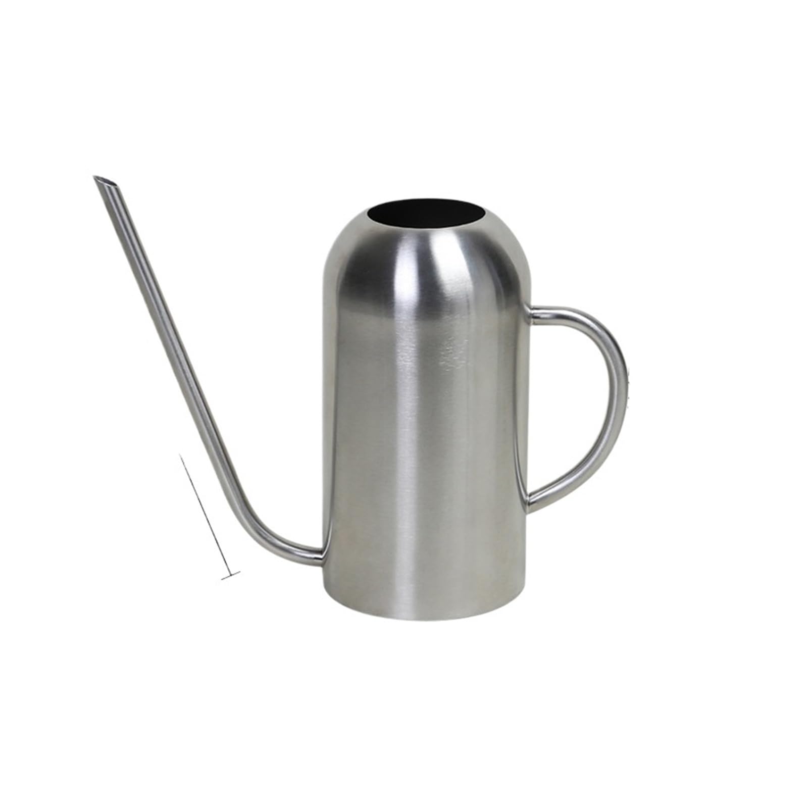 Arrosoir Arrosoir en Acier Inoxydable for Jardinage, Petit arrosoir avec poignée, idéal for arroser Les Fleurs et Les Plantes, Douche for Jardin pour Usage Domestique(Silver-1500ml)