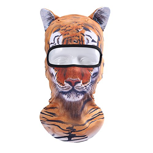 Image of Cat Balaclava,Dog Balaclava,Halloween Hat,Cute Full Face Hood Mask Animal Ski Mask for Hiking Riding Sports Outdoor