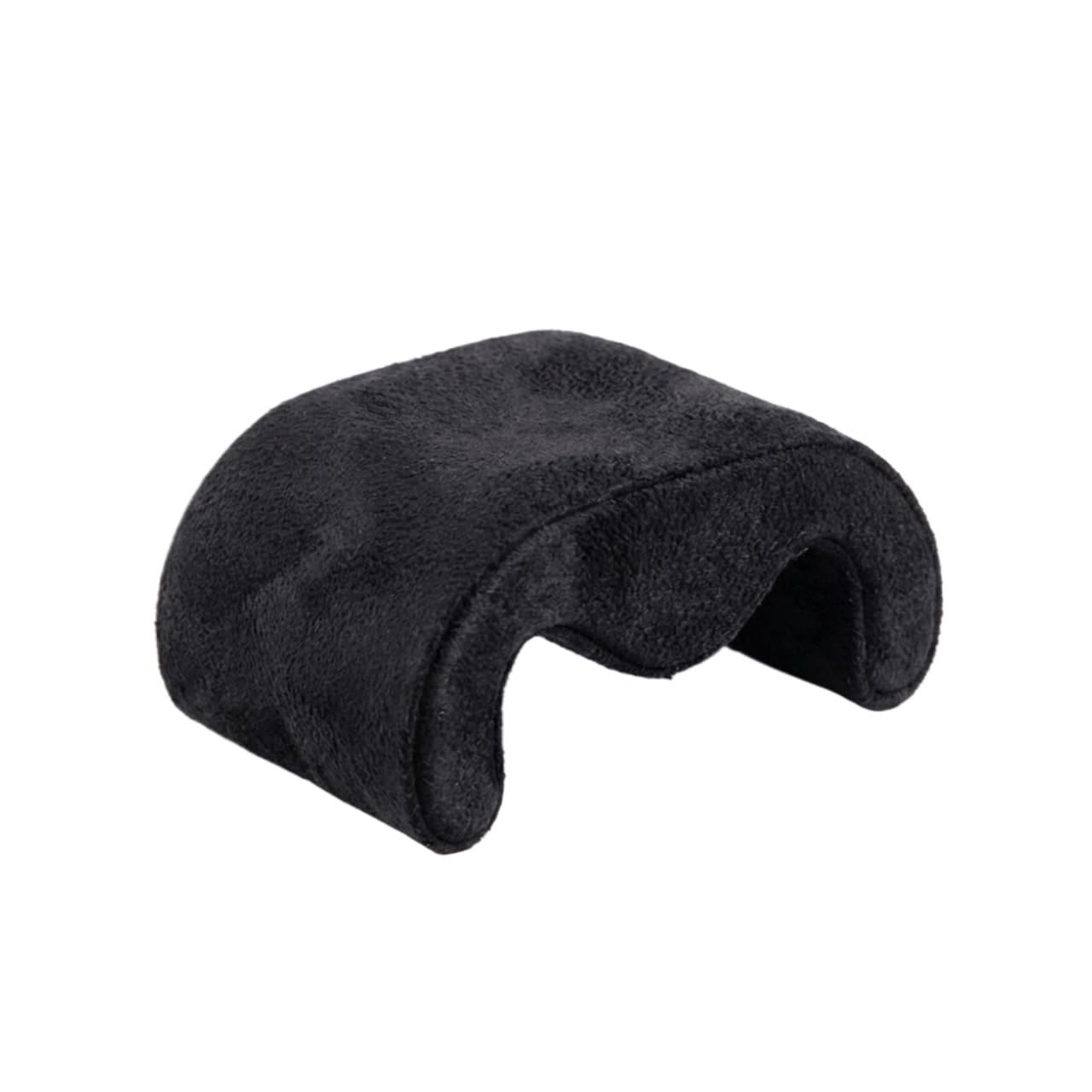 5pcs Suede Watches Storage Pillow Velvet Material Wristwatch Cushion Multi Functional Display Function for Watch(Black)